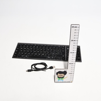 Bezdrátová klávesnice iClever ‎BK10 šedivá