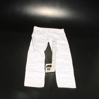 Pánské Skinny džíny enzo EZ383 bílé