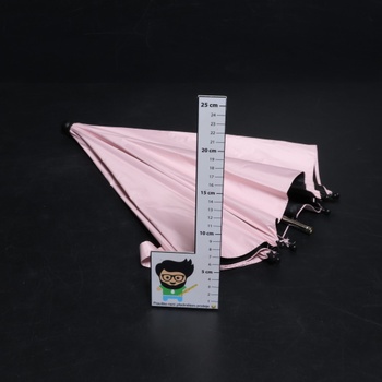 Deštník holový STARRY CITY růžový 75cm