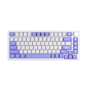 Náhradní klávesy EPOMAKER ‎HU-XI-64 fialové