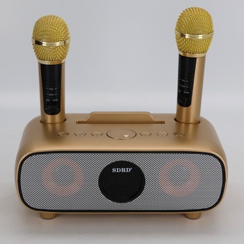 Karaoke sada DLARA UK-YSJJS-10, zlatá 