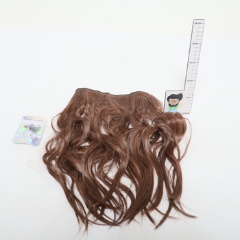 Predĺženie vlasov FESHFEN 40 cm hnedé