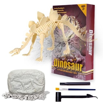 VingaHouse Dino Excavation Set – Dinosauří archeologická hračka – Vzrušující Archeologická Fosilní