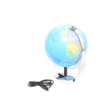 Osvětlený LED Glóbus Globe 2v1