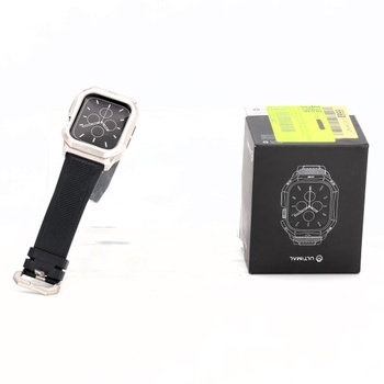 Pánské hodinky ULTIMAL baterie černostříbné