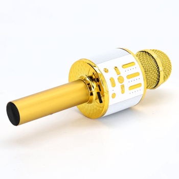 Karaoke mikrofón MicQutr MC18 zlatý