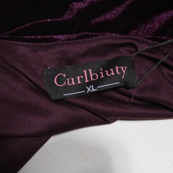 Dámske šaty Curlbiuty fialové, veľ. XL