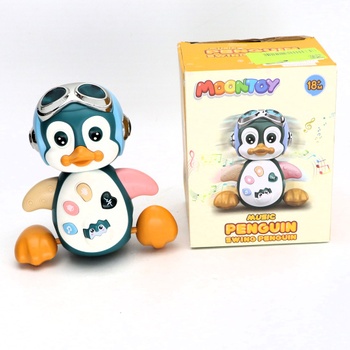 Hudební hračka tučňák Moontoy 8865A
