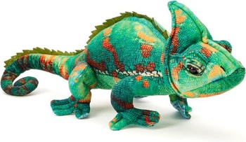 Plyšová hračka Zappi Co chameleon ze 100% recyklovaného materiálu (délka 42 cm), perfektní