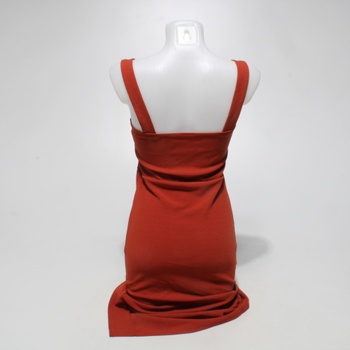 Dámské červené elegantní šaty