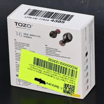 Bezdrôtové slúchadlá Tozo T6 modrá