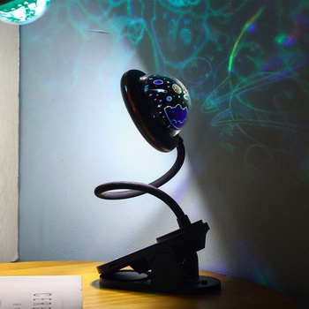 LED lampička ACMHNC s nočnou oblohou modrá