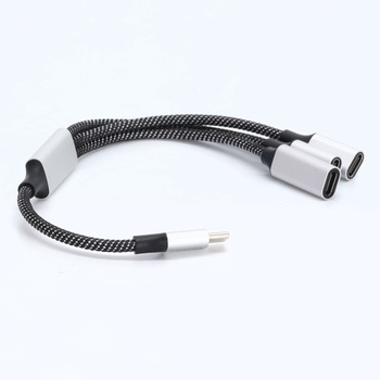 Nabíjecí kabel Moswag rozdělovací 3 USB-C