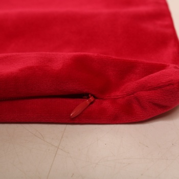 Sada povlaků na polštáře Miulee červené 2 ks