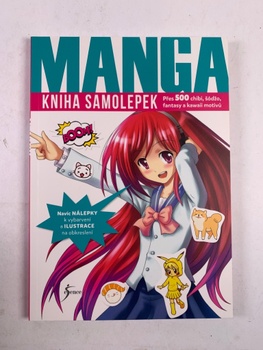 Kniha samolepek: Manga: Přes 500 chibi, shoujo, fantasy a…