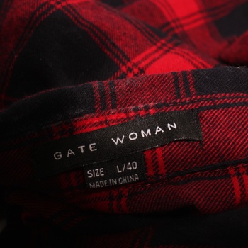 Dámska košeľa Gate Woman červená veľ. L