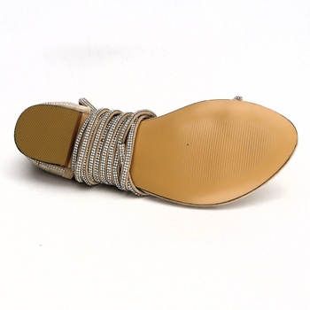 Dámské sandálky Miracle style vel.39 hnedé