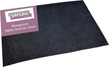 Doska z penovej gumy 200 mm x 300 mm (20 cm x 30 cm) samolepiaca 3 mm 5 mm 8 mm 10 mm hrubá podložka