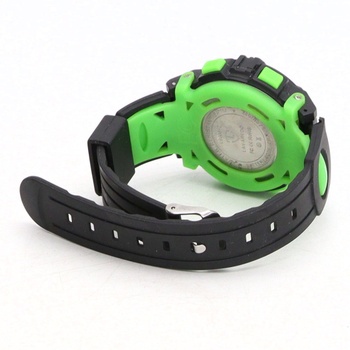 Dětské hodinky A ALPS 5 ATM Černo zelené