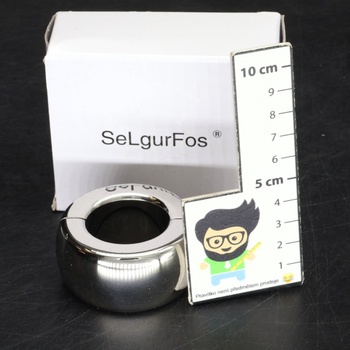 Kroužek na šourek SeLgurFos, magnet, 30 mm