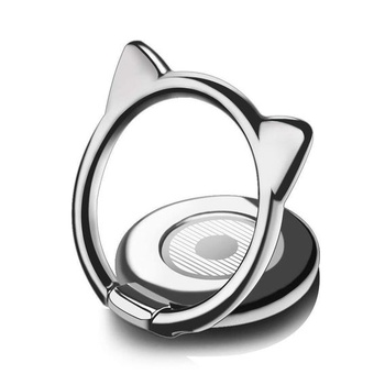 aceyoon Cat držák prstenu na mobil, balení 2ks Univerzální držák na mobil otočný o 360° Ultratenký