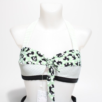 Dámske plavky La Orchid zelený leopard XL