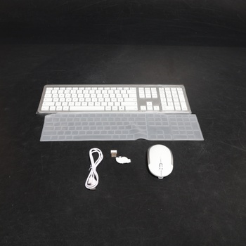 Set klávesnice a myši Seenda bílý