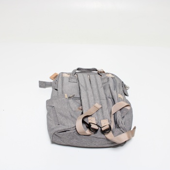 Přebalovací šedý batoh Pomelo Best 100-0040 