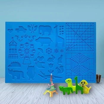 Šablóna 3D pera LATTCURE s držiakom na 2 prsty | 41,5 cm x…