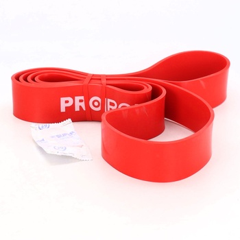 Cvičební guma Proiron červená