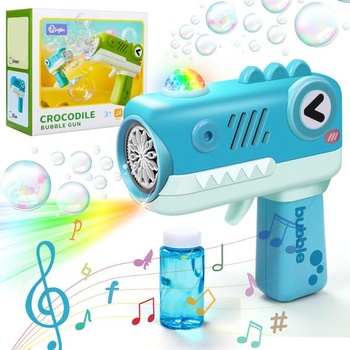 bublinkové pistole colmanda pro děti, bublinková pistole 4000+bublinek/minuta, 12 otvorů bublinkový