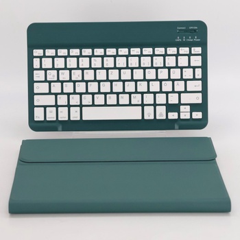 Puzdro s klávesnicou GOOJODOQ, zelené