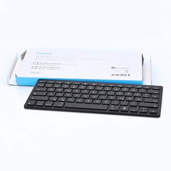 Bezdrátová klávesnice Emetok KB006 černá