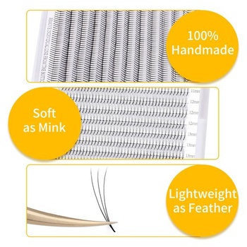 GEMERRY Big Box 3D 5D Ready Fan Volume Lashes (8-15 mm mix, 3D-0,10-C natočenie)