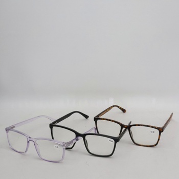 Dioptrické brýle KoKobin 4 ks +2.50