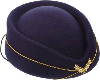 NUOBESTY Klobúk letušky Kostým letušky pre ženy Cosplay…