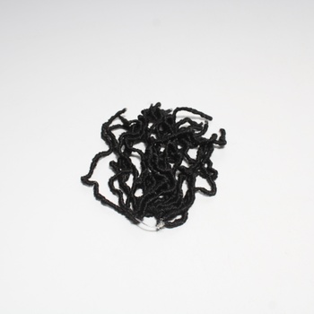 Dámske vrkôčiky XTrend čierne 6ks 30,5 cm