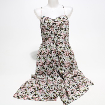 Dámske elegantné šaty L s kvetinovým vzorom