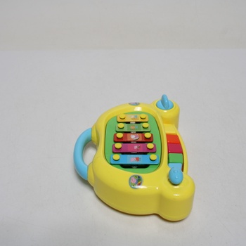 Dětská hudební hračka Peppa Pig žlutá