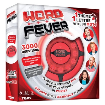 Stolní hra Tomy Word fever, 3000 otázek