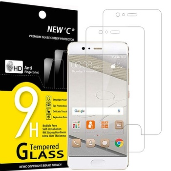 NEW'C Pack of 2, pancierové ochranné sklo pre Huawei P10,…