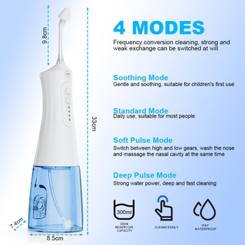 Nosná sprcha Uraqt modrá 300 ml