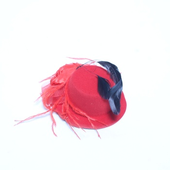 Mini klobouček na sponkách Black Sugar TL150