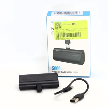 Powerbanka VEGER USB C 5000 mAh