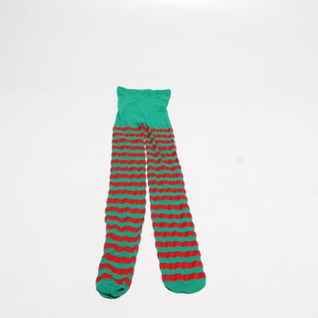 Detské ponožky 18 x 93cm zelenočervené
