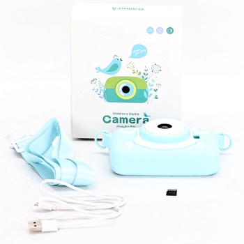Detský fotoaparát 1080P HD 32G modrý