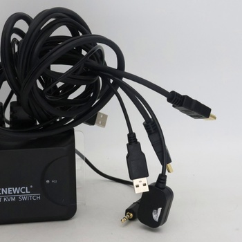 HDMI převodník TCNEWCL ‎KS-2P černý