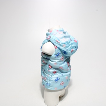 Dívčí vesta Baby odstín modré vel. 92 cm