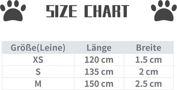 Vodítko pro psa Lionet paws 150 cm