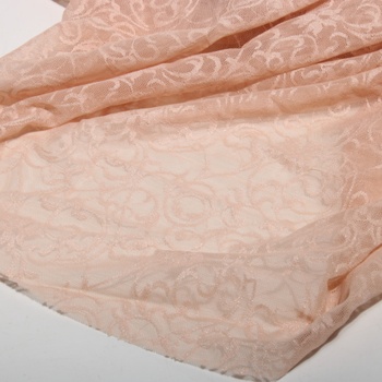 Dámský šátek saténový růžový 130 x 200 cm